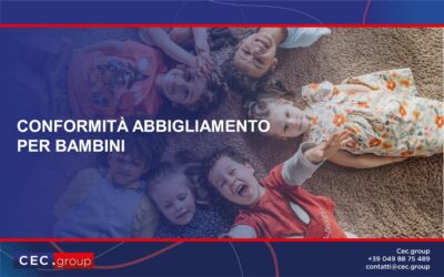 Conformità abbigliamento per bambini